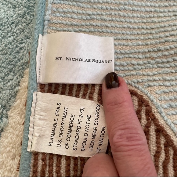 Christmas/Winter Snowman Bath Rug - Picture 5 of 6